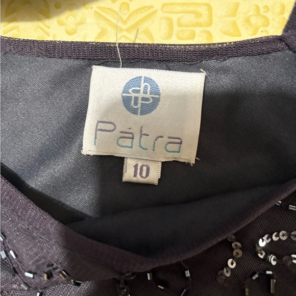 Vintage Patra Sequin Dress and Shawl Size 10 - Picture 9 of 14